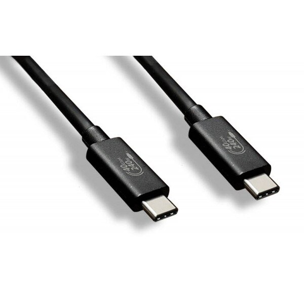 Main product image for USB 4.0 M/M Cable USB-C to USB-C 240W 40 Gbps 4K 3.3 ft. (1m) 130-659